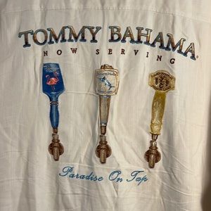 Tommy Bahama embroidered shirt